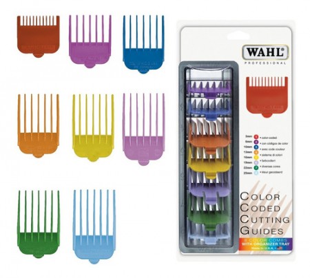 WAHL COLOR CODED CUTTING GUIDES 45031
